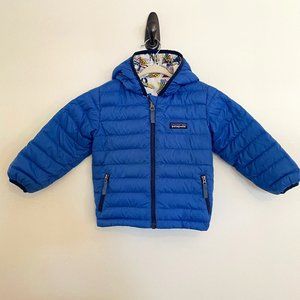 Patagonia Reversible down sweater hoody - 2T